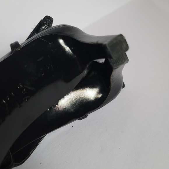 Lauren Ralph Lauren Croc Embossed Slingback Pointed Toe Leather Pumps. Size 9AA - Picture 6 of 7